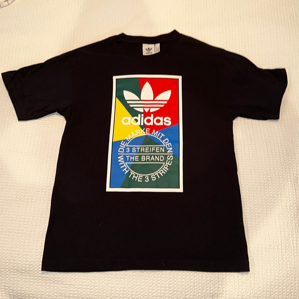 Adidas graphic tee.